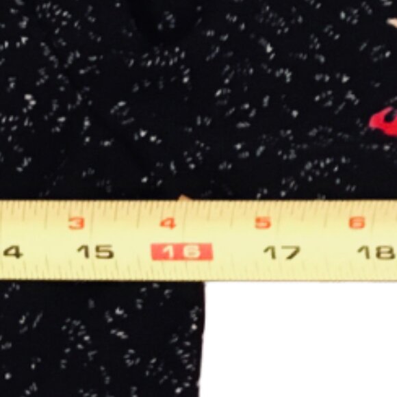 Cardigan V-neck Sleeves Stars Floral Buttons Women's Size XS Nordstrom’s - Picture 9 of 16